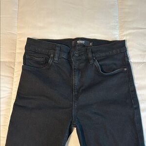 Hudson Jeans Size 26 Women’s Black Barbara Super Skinny Jeans